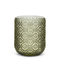 Daisy Glass Tumbler 3.5"H Set of 6