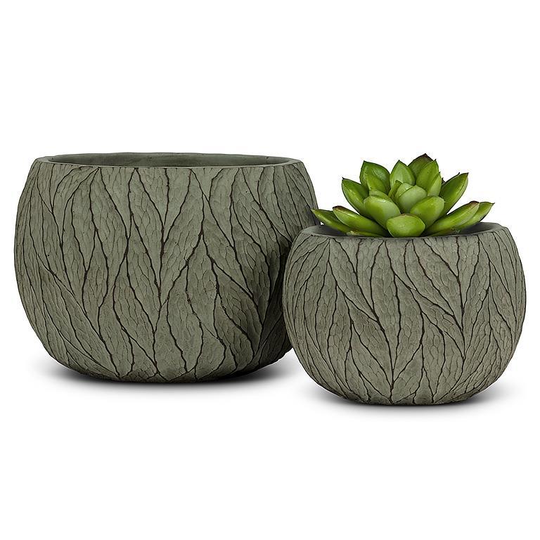 Large Deep Leaf Planter