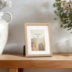 Capri Woodgrain 4x6 Photo Frame - Blonde