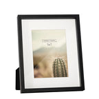 Capri Woodgrain 5x7 Photo Frame - Black