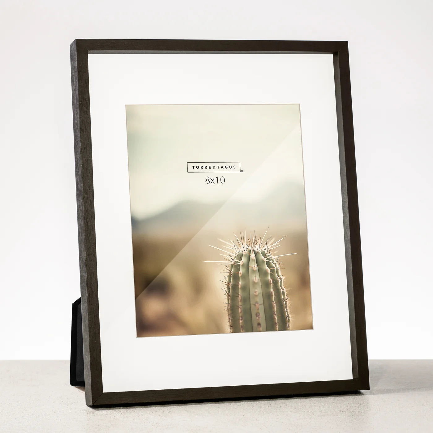 Capri Woodgrain 8x10 Photo Frame - Black