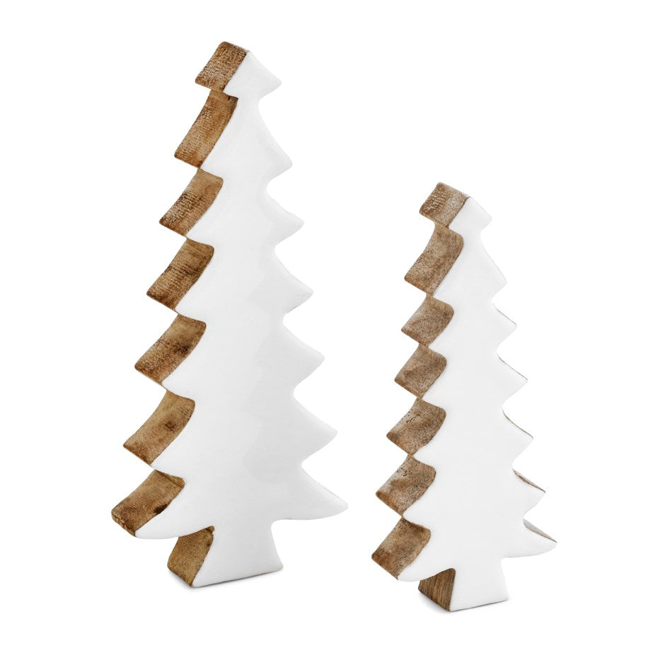 Small White Mango Wood Tree