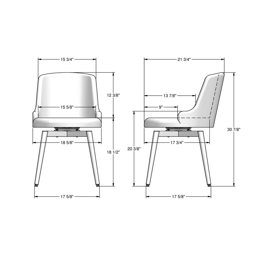 Giulia Dining Chair Amisco
