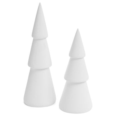 Large Matte White Tree