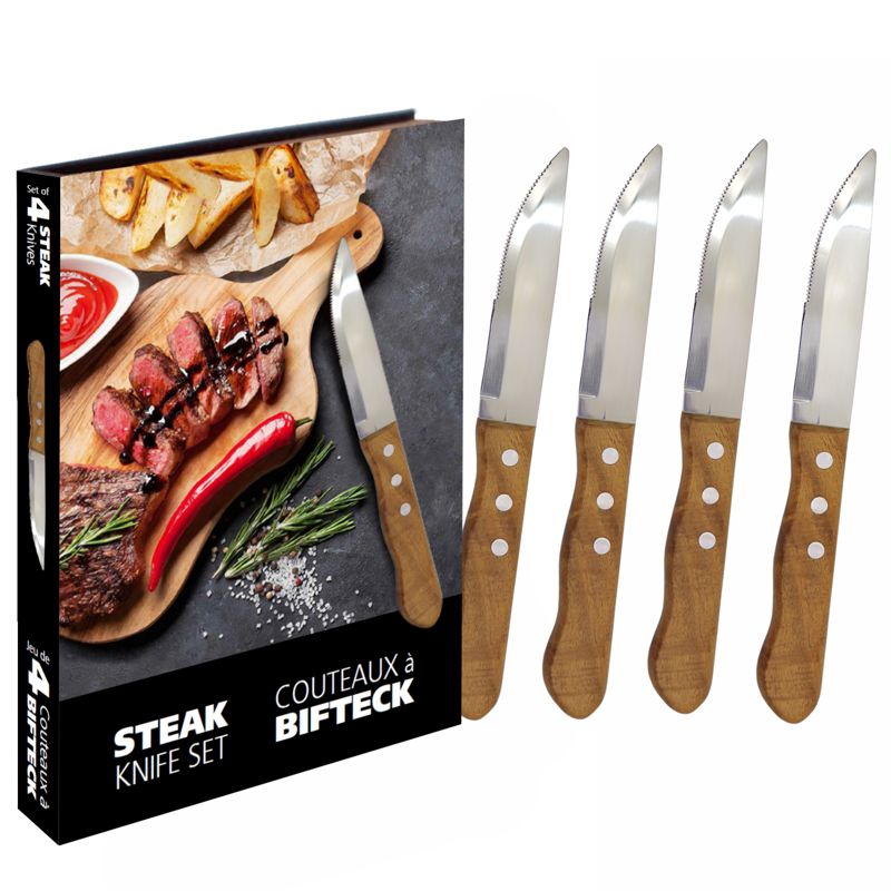 Boxed Set of 4 Steak Knives
