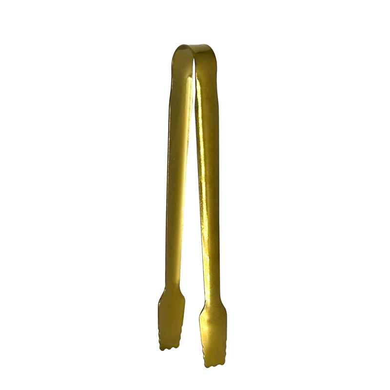 Small Serving Tongs- Gold