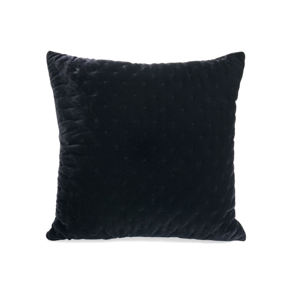 Black Velvet Toss Cushion