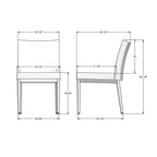 Monroe Dining Chair by Amisco
