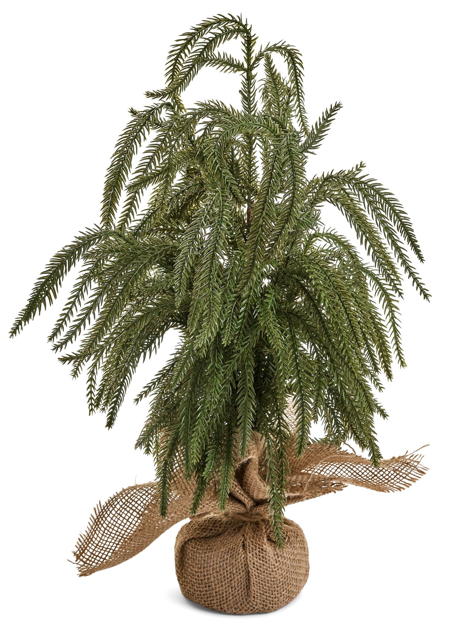 Table Tree with Burlap Base 18"