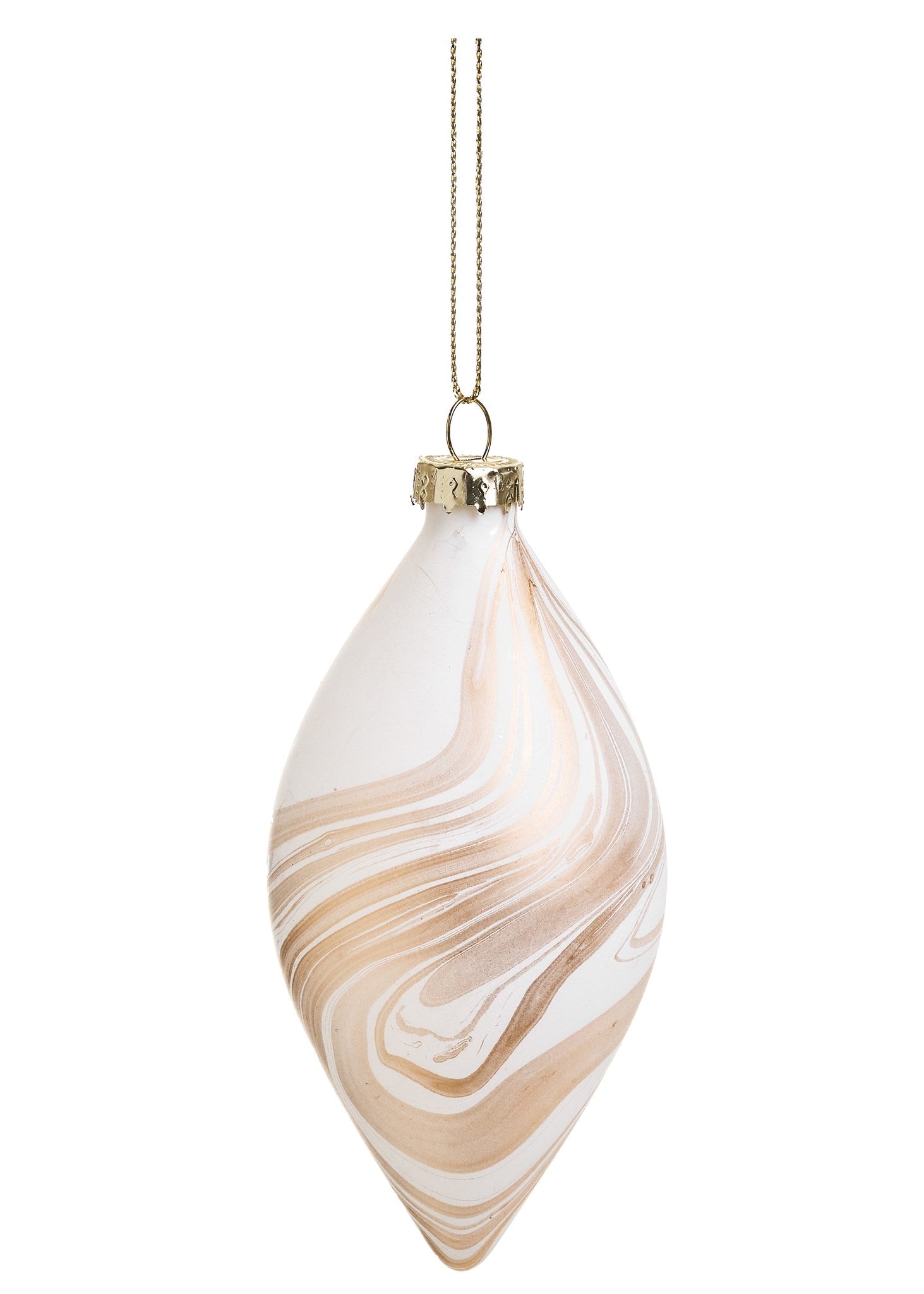 Marble Effect Ornament Finial