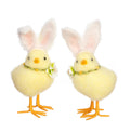 7.5" Chick with rabbit ears