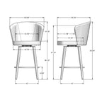 Benson Swivel Stool