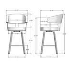 Grissom Swivel Stool