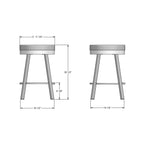 Rudy Swivel Stool