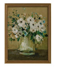 X-Large Landscape and Flower Framed Wall Art 14 X 18