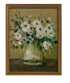 X-Large Landscape and Flower Framed Wall Art 14 X 18