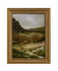 Small Landscape and Flower Framed Wall Art 14 X 11