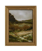 Small Landscape and Flower Framed Wall Art 14 X 11