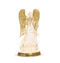 12.75" Lighted Swirling Glitter Water Angel
