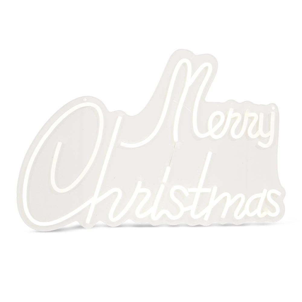 20" Lighted Merry Christmas Sign