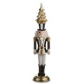 23.5" Black and Gold Nutcracker