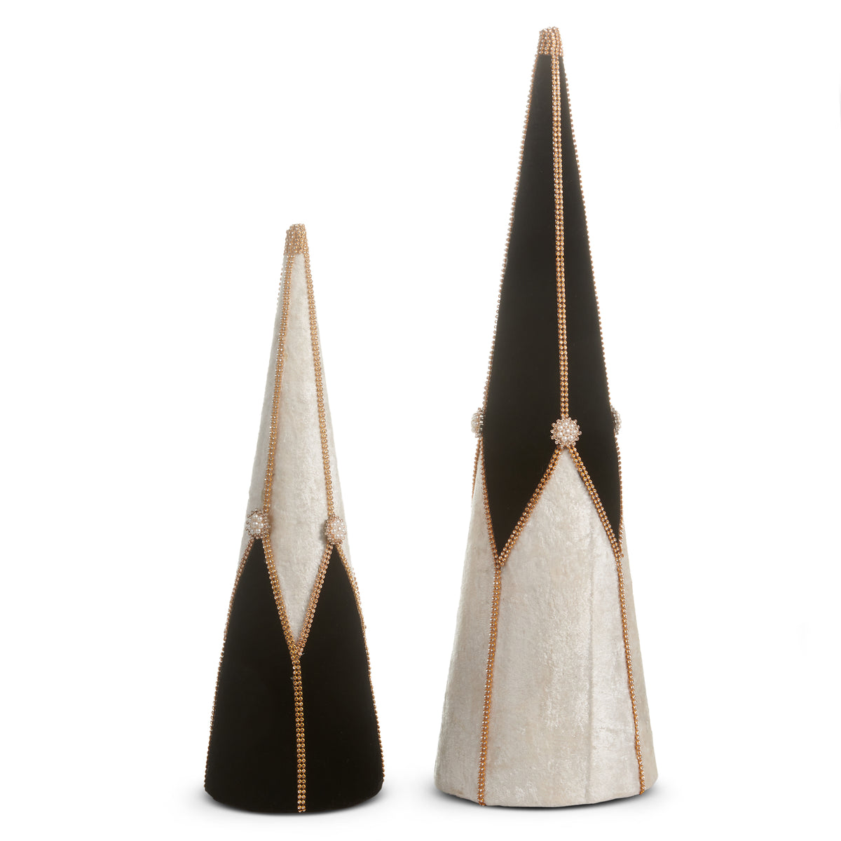 18.5 Velvet and Jewel Cone Tree Medium
