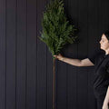Norfolk Real Touch Green Faux Stems 42" Pre-Lit