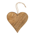 Wooden Heart Ornament