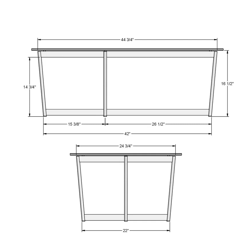 Jill Rectangle Coffee Table