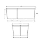 Jill Rectangle Coffee Table