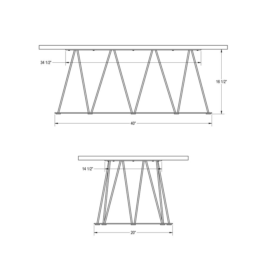 Calypso Oval Coffee Table
