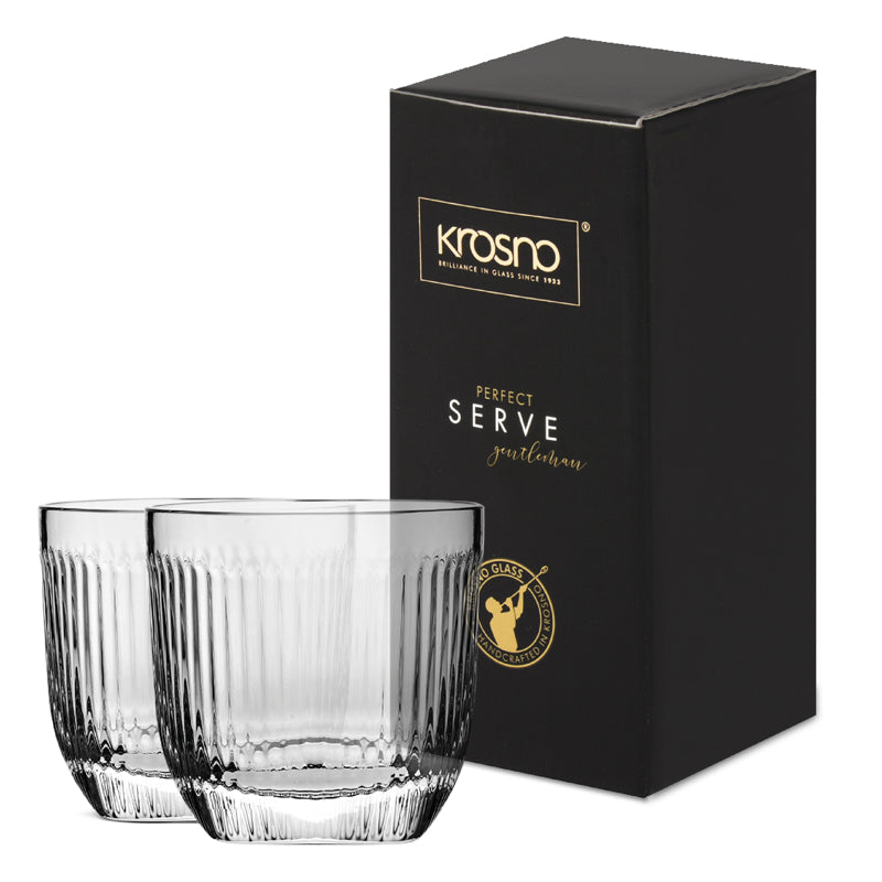 Krosno S/2 MBG Whiskey glasses