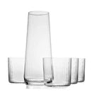 Krosno drinkware set 4 HB and decanter