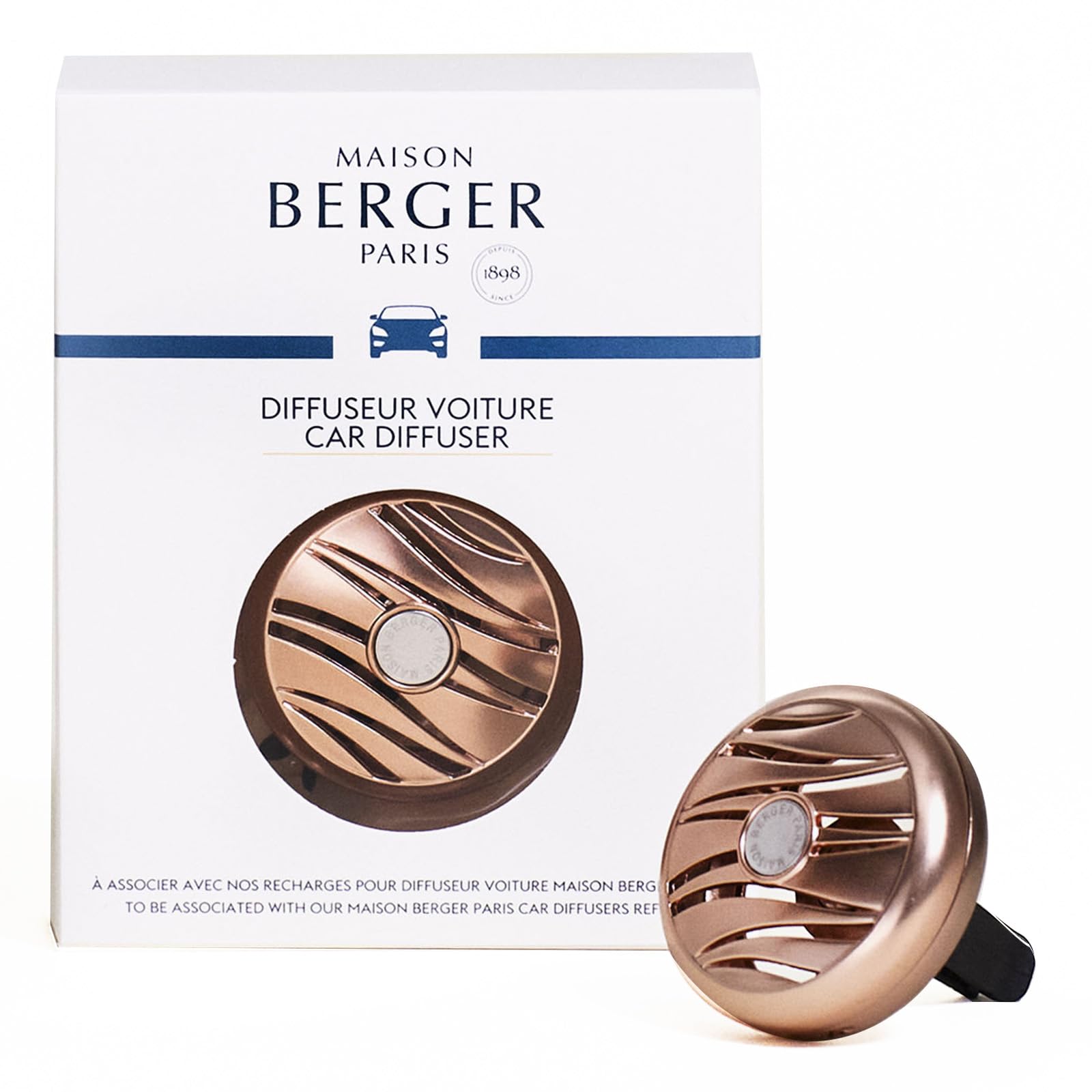 Single car diffuser clip without a scent