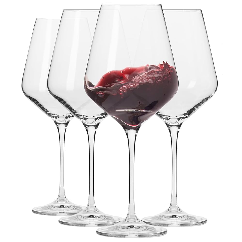 Krosno s/4 red wine glasses