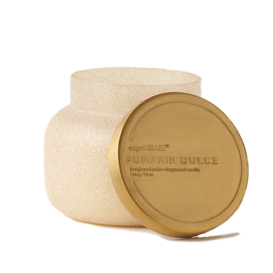 Pumpkin Dulce Glam Glitter Candle