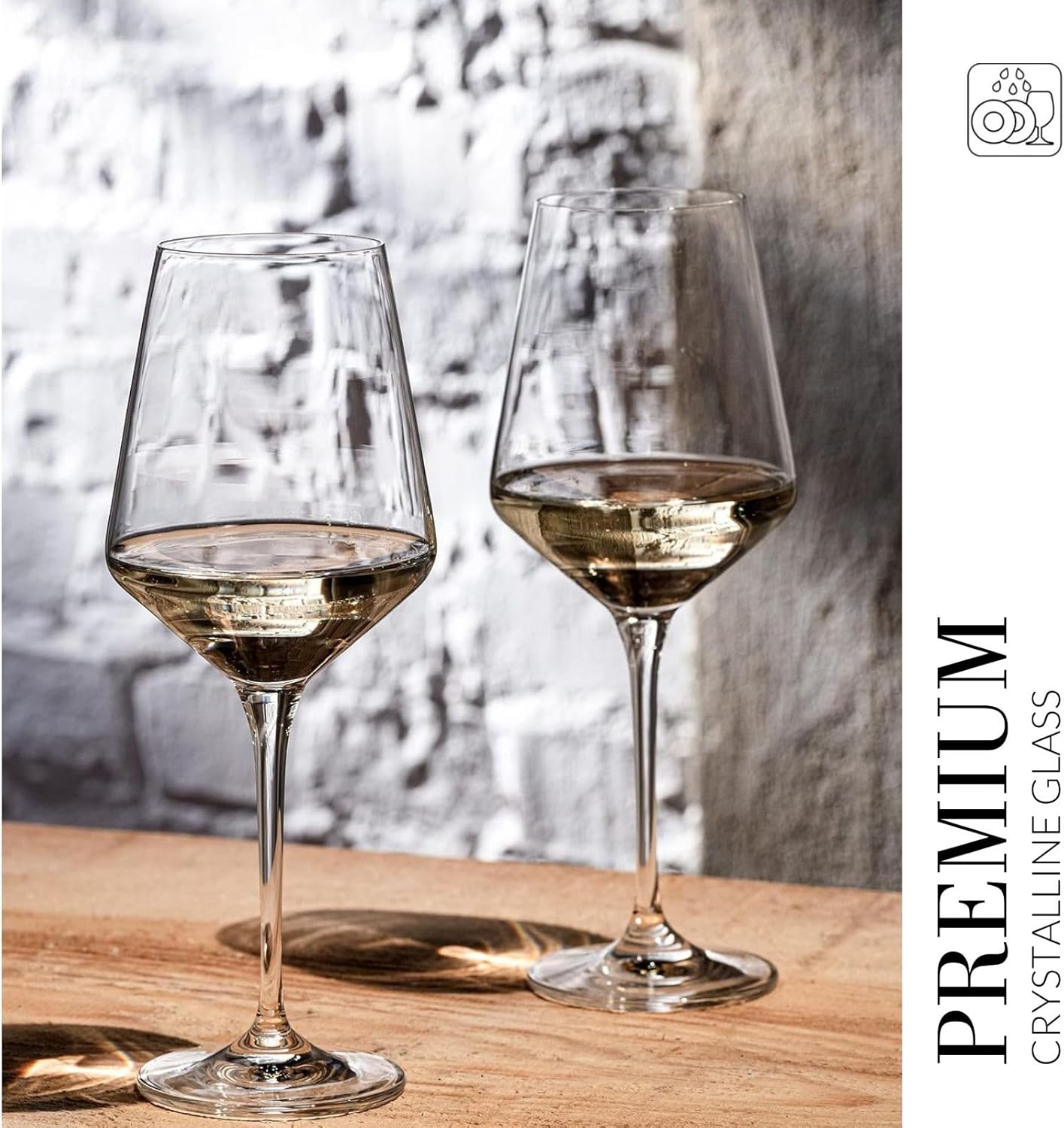 Krosno s/4 White wine glasses