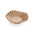 SMALL BOWL ACCORDION CERAMIC BEIGE
