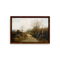 FRAMED CANVAS PRINT PATH FOREST