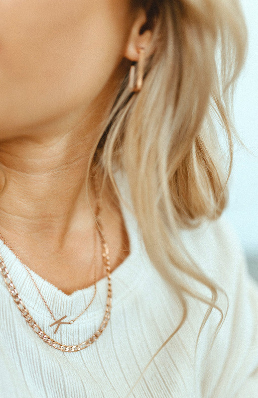 Charlotte Figaro Necklace- Gold