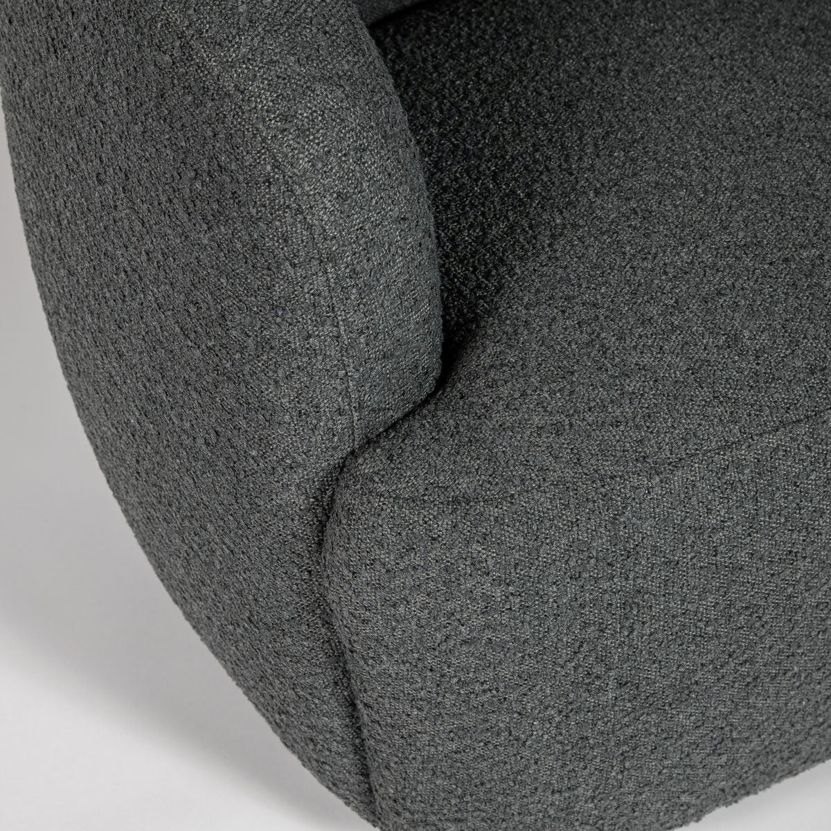 Aspen Swivel Chair - Charcoal