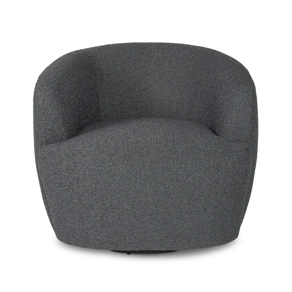 Aspen Swivel Chair - Charcoal