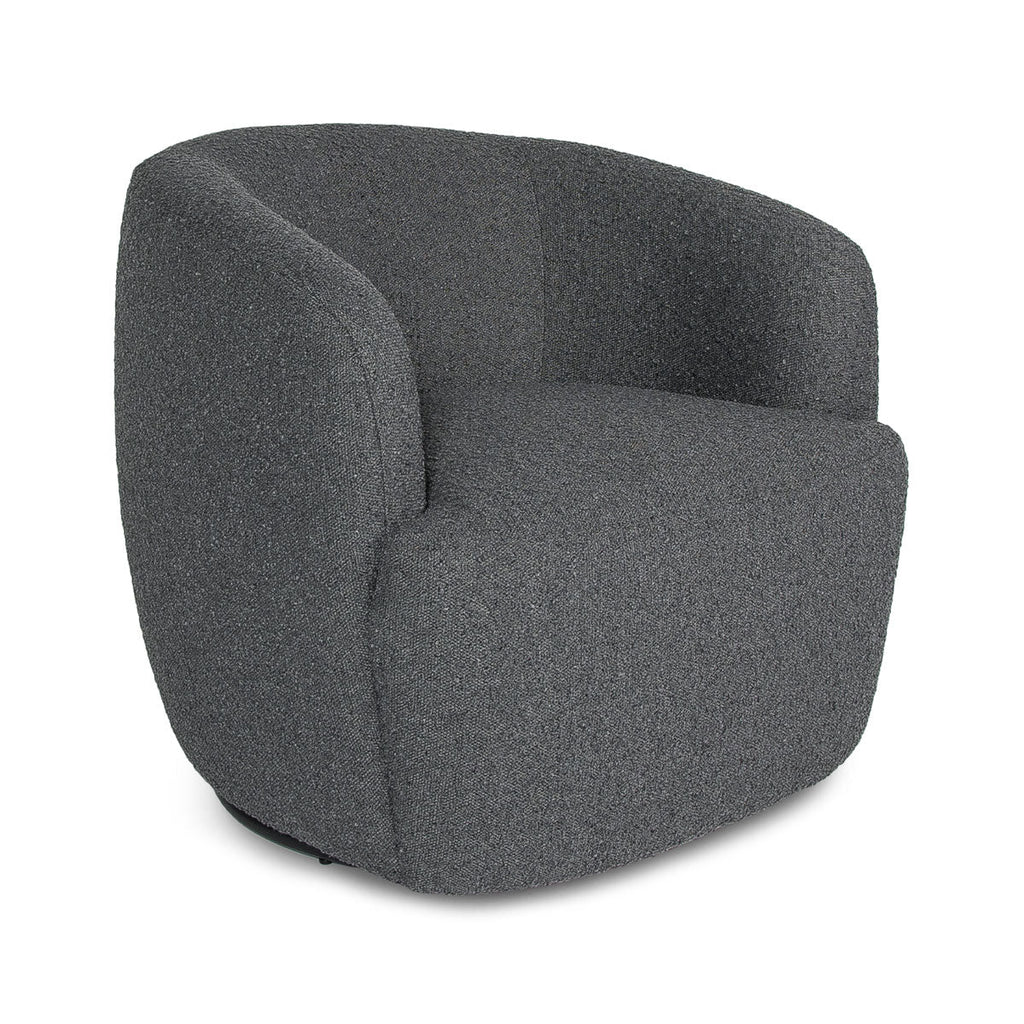 Aspen Swivel Chair - Charcoal