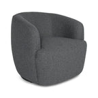 Aspen Swivel Chair - Charcoal