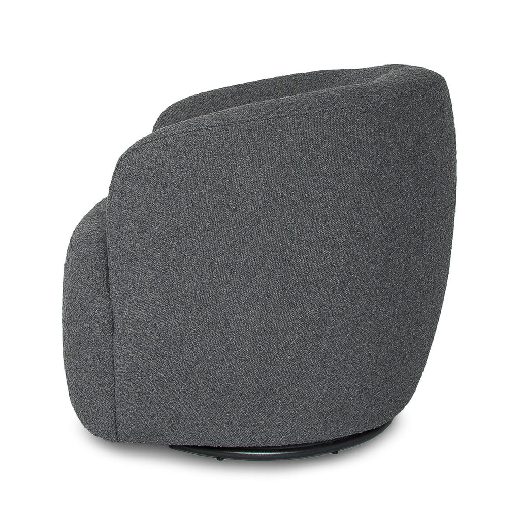 Aspen Swivel Chair - Charcoal