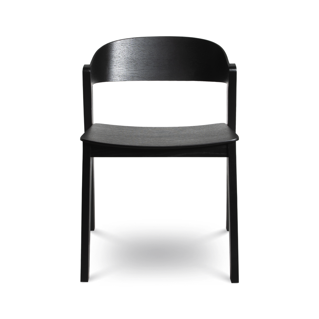 Astrid Stackable Chair - Black