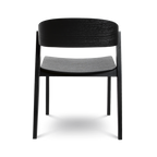 Astrid Stackable Chair - Black