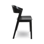 Astrid Stackable Chair - Black