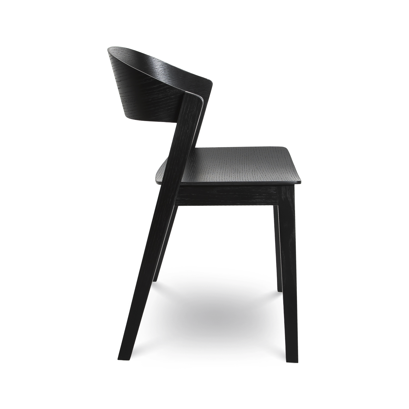 Astrid Stackable Chair - Black