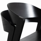 Astrid Stackable Chair - Black